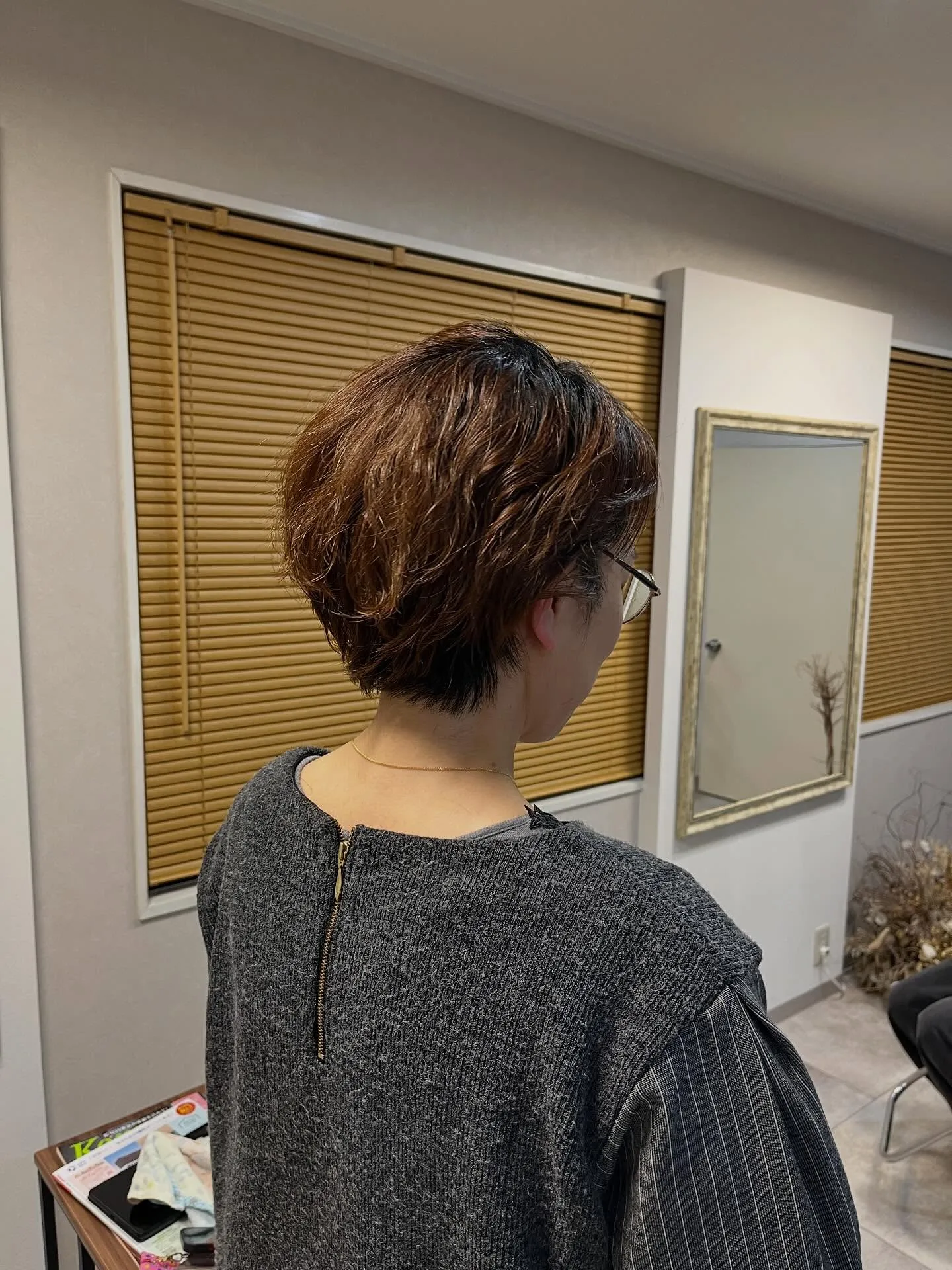 髪質を活かしたショートヘア⭐︎