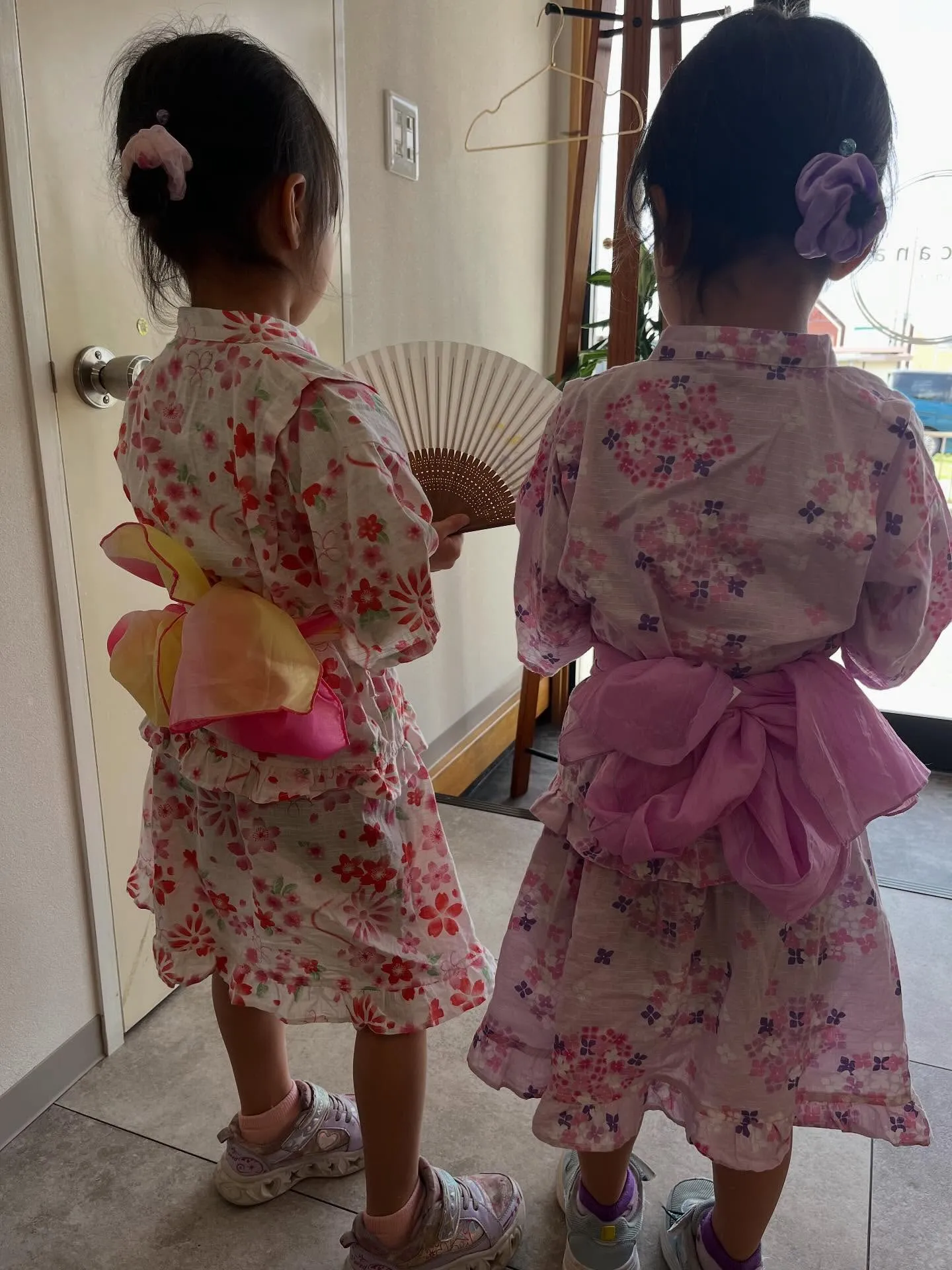 ショートでも可愛くセット👍